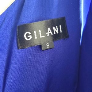 Gilani royal blue cocktail dress